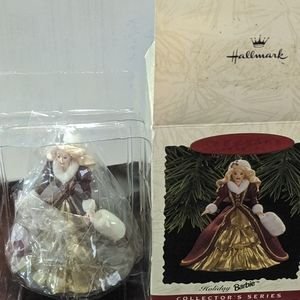 1996 Hallmark Holiday Barbie #4 ornament